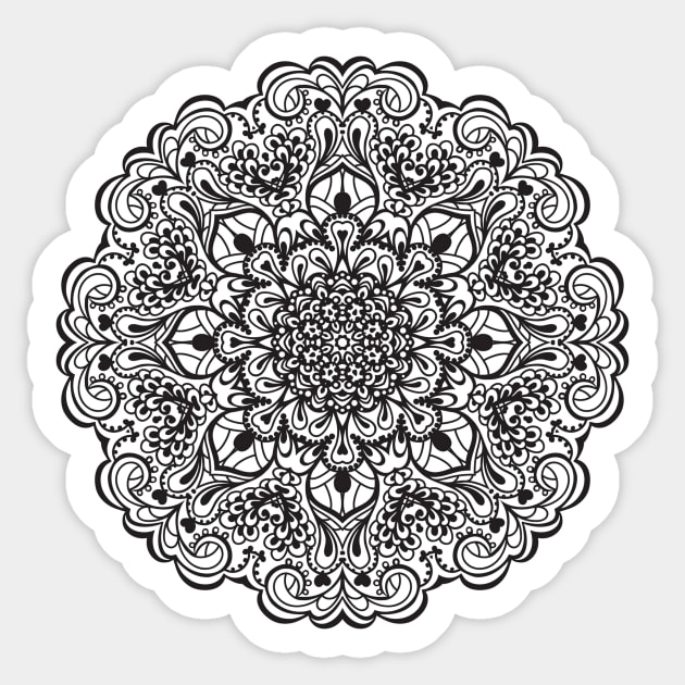 Mandala Sticker by ghjura